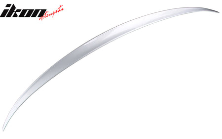 Fits 11-16 BMW 5 Series F10 M5 Style Trunk Spoiler Painted #354 Titanium Silver