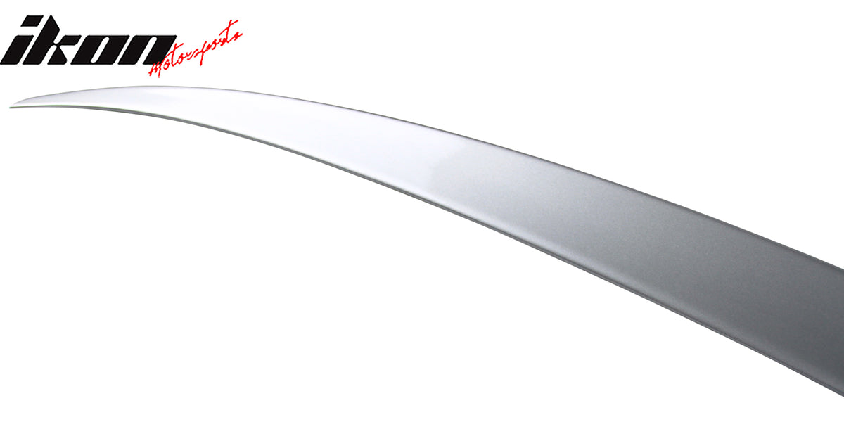 Fits 11-16 BMW 5 Series F10 M5 Style Trunk Spoiler Painted #354 Titanium Silver
