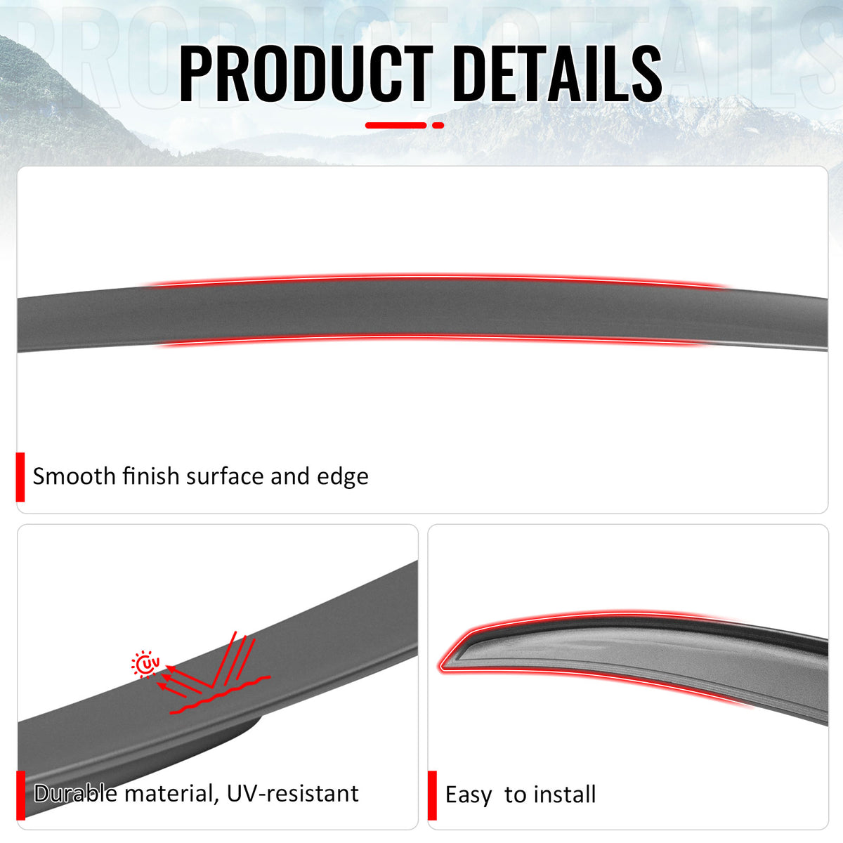 For 11-17 BMW F10 5-Series Trunk Spoiler Performance Style Rear Wing #354 Silver