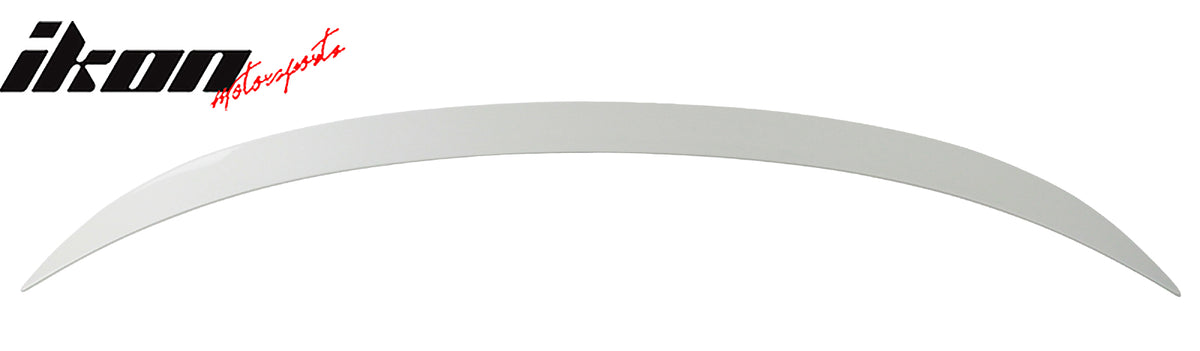 Fits 12-19 BMW F13 F06 M6 Style #300, N74, U300 Alpine White III Trunk Spoiler