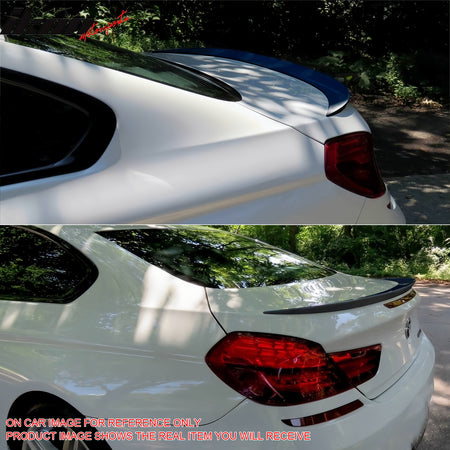 Fits 12-19 BMW F13 F06 M6 Style Painted #416 Carbon Black Metallic Trunk Spoiler