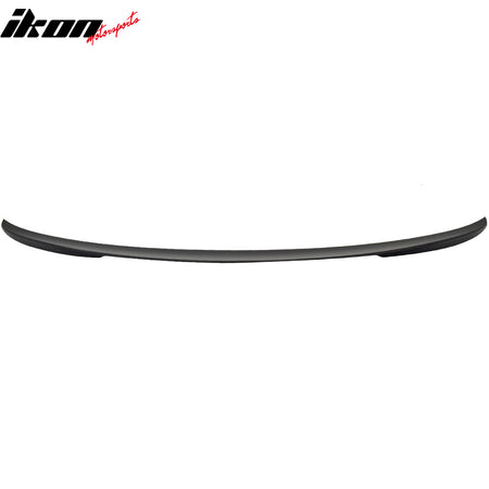 IKON MOTORSPORTS, Trunk Spoiler Compatible with 2012-2018 BMW F30 3-Series Sedan 4-Door, P Style Painted #A53 Platinum Bronze Metallic ABS Rear Trunk Lid Spoiler Wing Lip