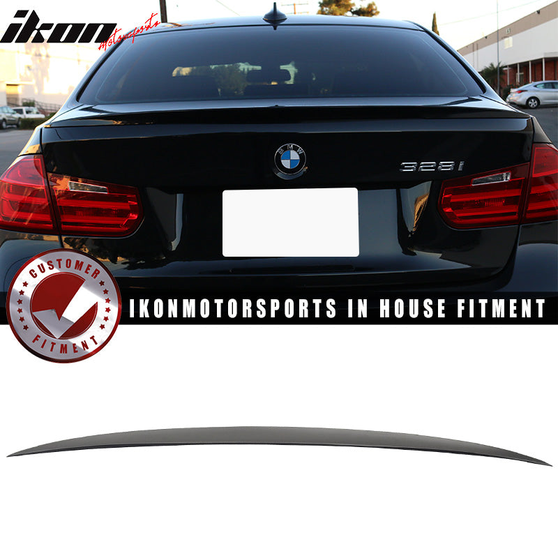 2012-2018 BMW F30 Sedan Performance Rear Trunk Spoiler Wing Lip