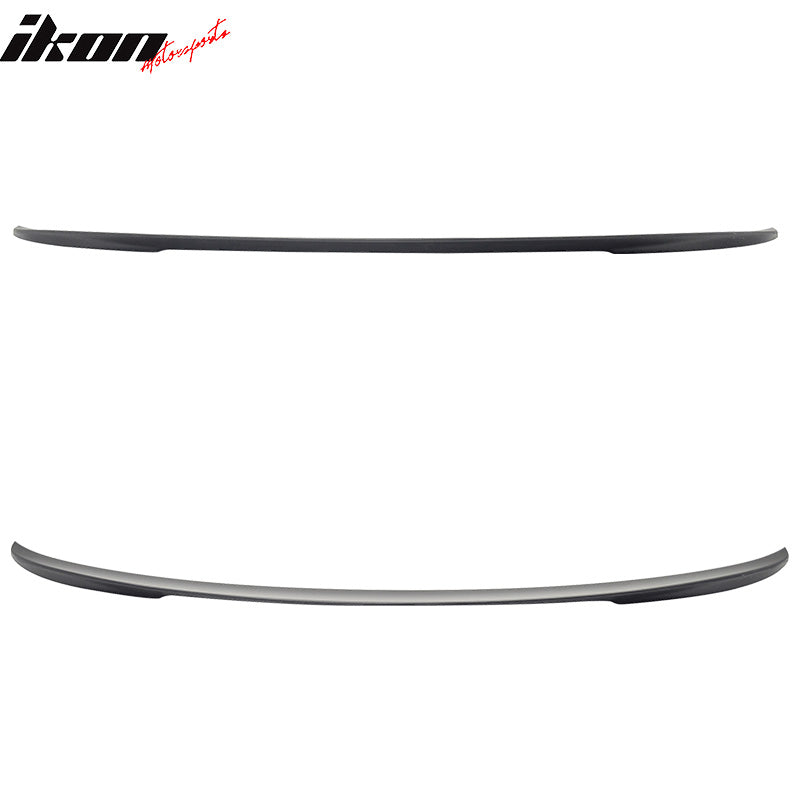 Trunk Spoiler Compatible With 2012-2018 BMW 3 Series, Performance Style  Unpainted ABS Added On Lip Wing by IKON MOTORSPORTS, 2012 2013 2014 2015  2016 2017 – Ikon Motorsports