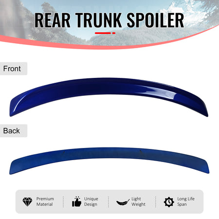 Fits 06-13 Lexus IS250 IS350 IS F Sport Style Trunk Spoiler Painted #8U1 Blue