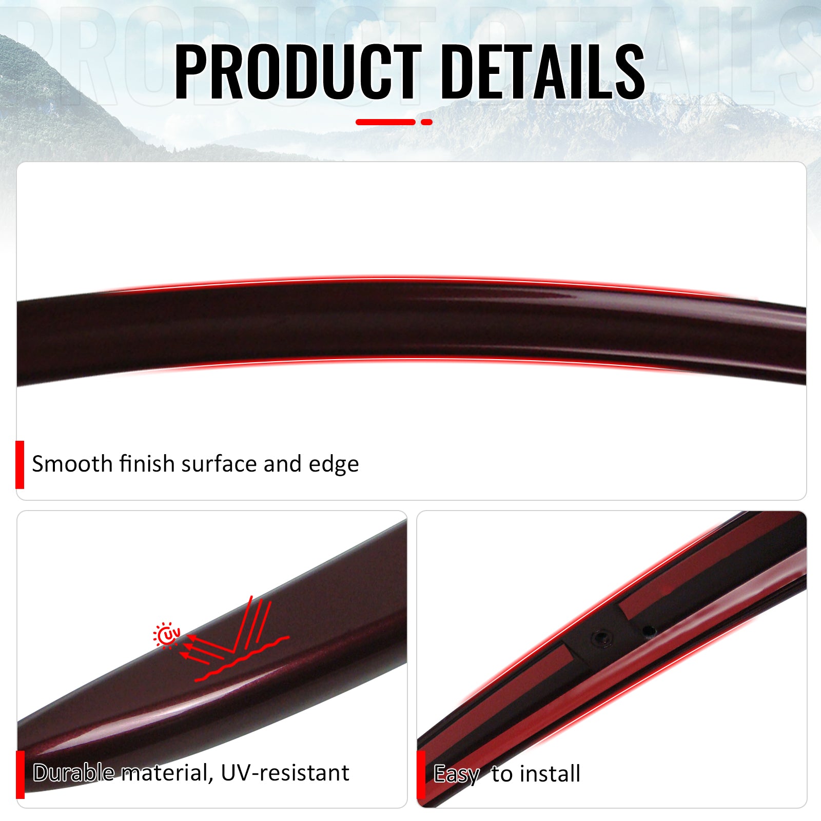 Fits 06-13 IS250 IS350 IS F 4Dr OE Style Trunk Spoiler ABS #3R1 Matador Red Mica