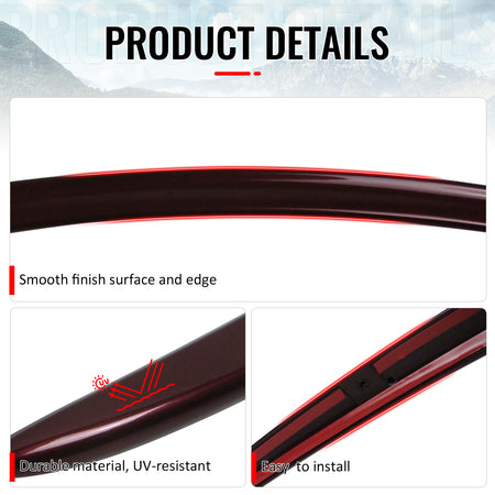 Fits 06-13 IS250 IS350 IS F 4Dr OE Style Trunk Spoiler ABS #3R1 Matador Red Mica