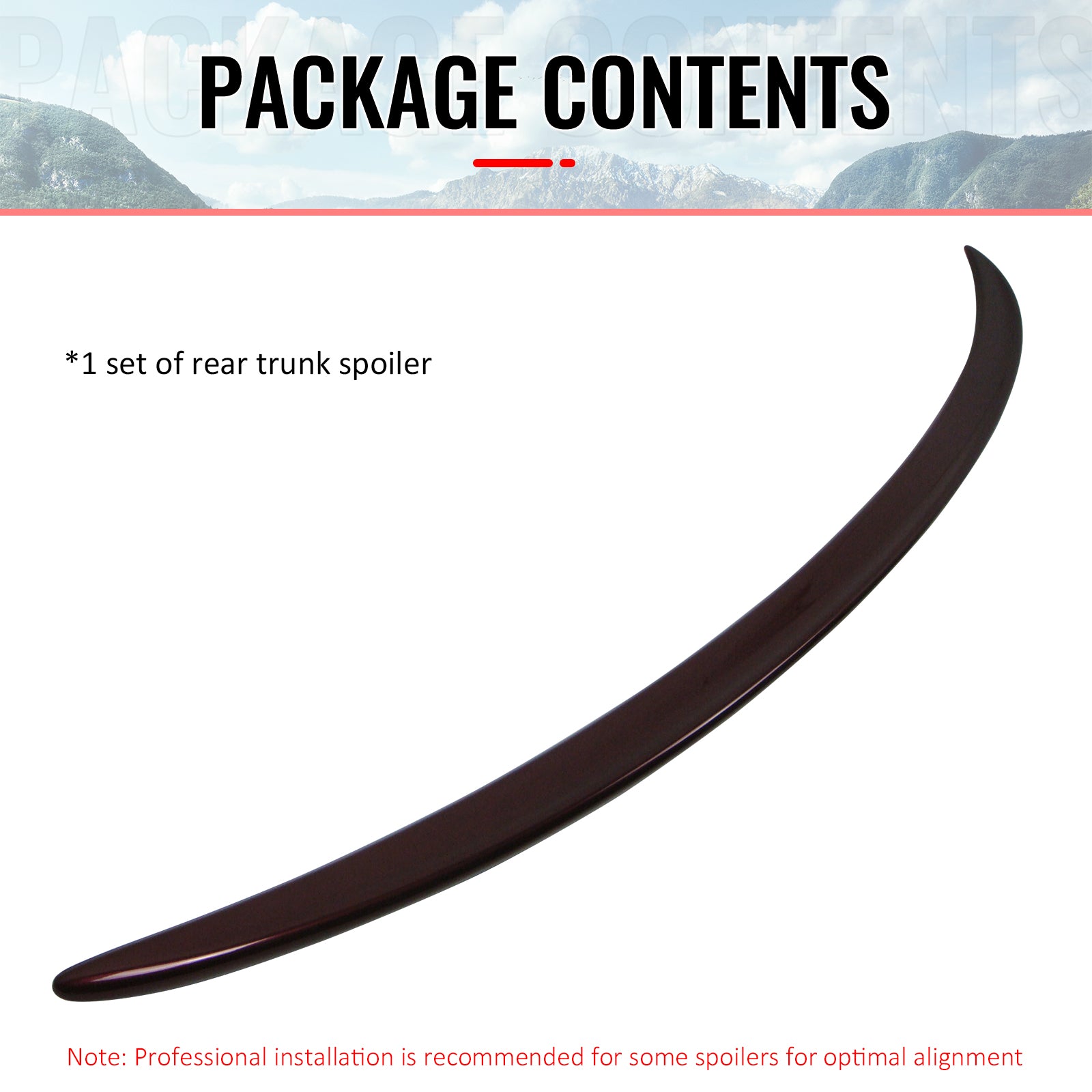 Fits 06-13 IS250 IS350 IS F 4Dr OE Style Trunk Spoiler ABS #3R1 Matador Red Mica