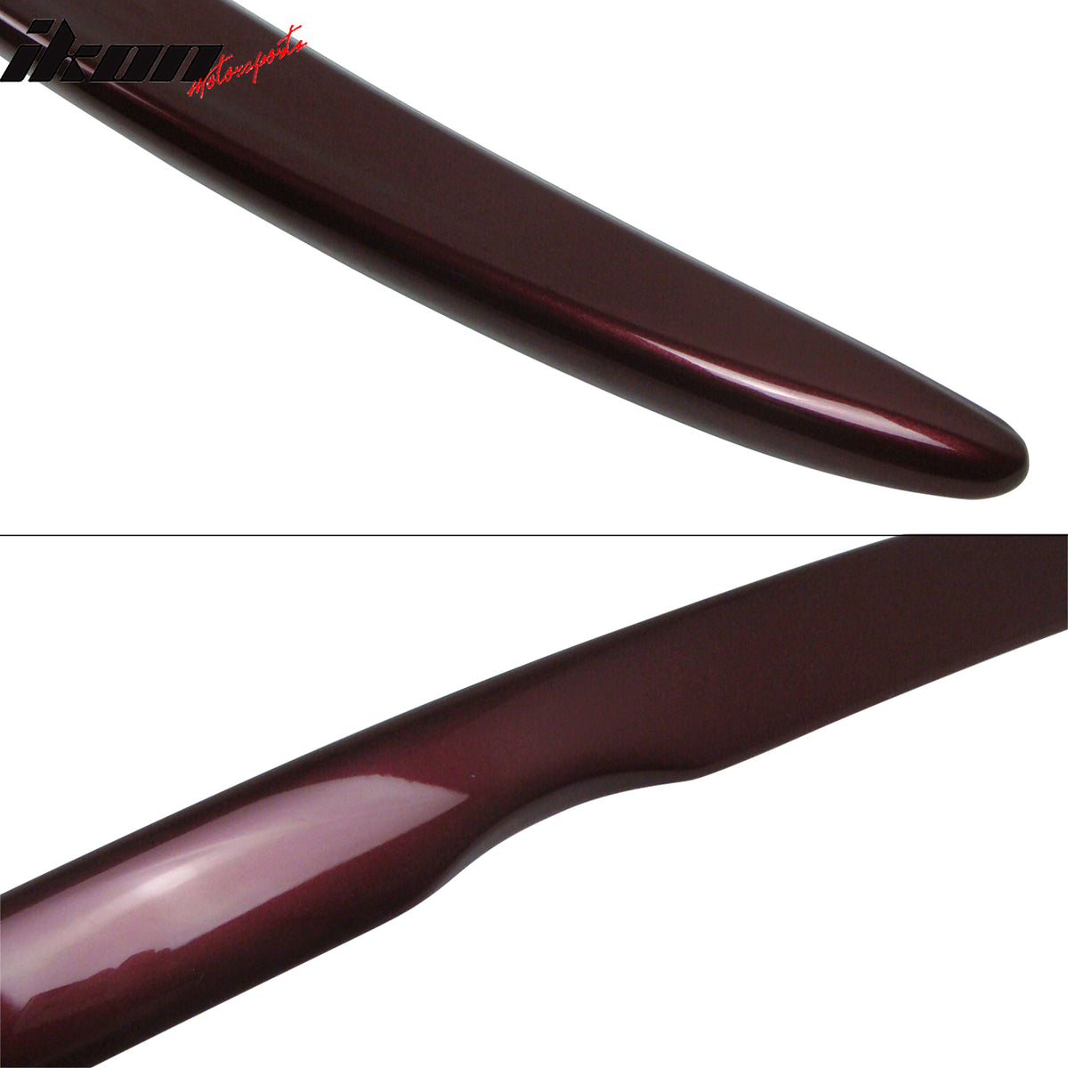 Fits 06-13 IS250 IS350 IS F 4Dr OE Style Trunk Spoiler ABS #3R1 Matador Red Mica