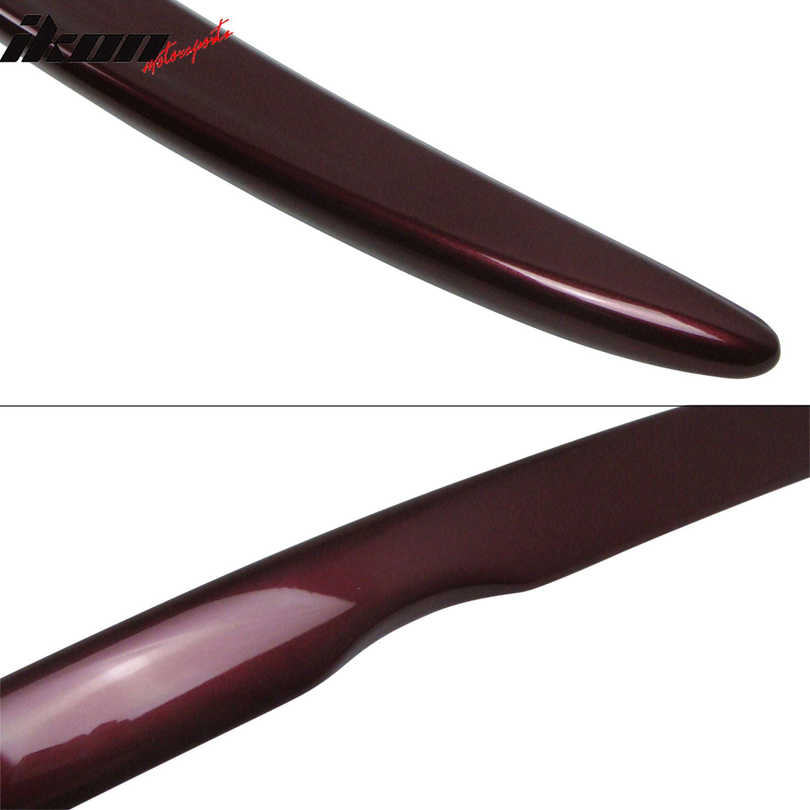 Fits 06-13 IS250 IS350 IS F 4Dr OE Style Trunk Spoiler ABS #3R1 Matador Red Mica