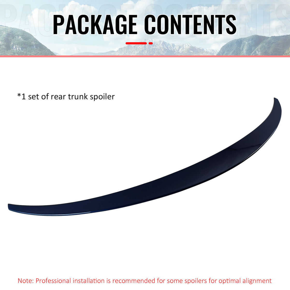Fits 10-15 Hyundai Elantra Sedan OE Factory Style Trunk Spoiler Painted #ZU3