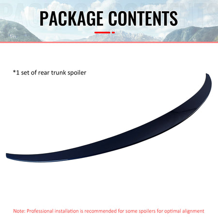 Fits 10-15 Hyundai Elantra Sedan OE Factory Style Trunk Spoiler Painted #ZU3