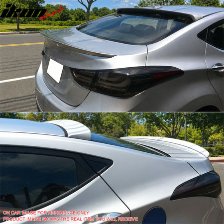 Fits 10-15 Hyundai Elantra Sedan OE Factory Style Trunk Spoiler Painted #ZU3