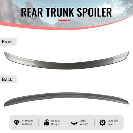 Fits 05-10 SLK R171 Convertible AMG Painted #723 Pewter Metallic Trunk Spoiler