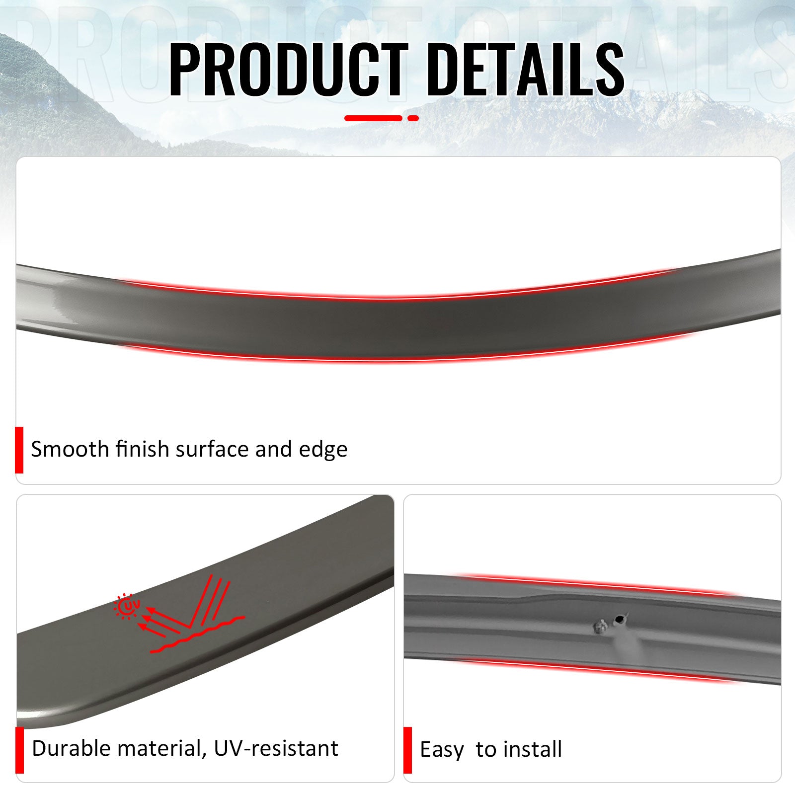 Fits 05-10 SLK R171 Convertible AMG Painted #723 Pewter Metallic Trunk Spoiler