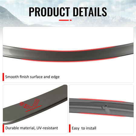 Fits 05-10 SLK R171 Convertible AMG Painted #723 Pewter Metallic Trunk Spoiler