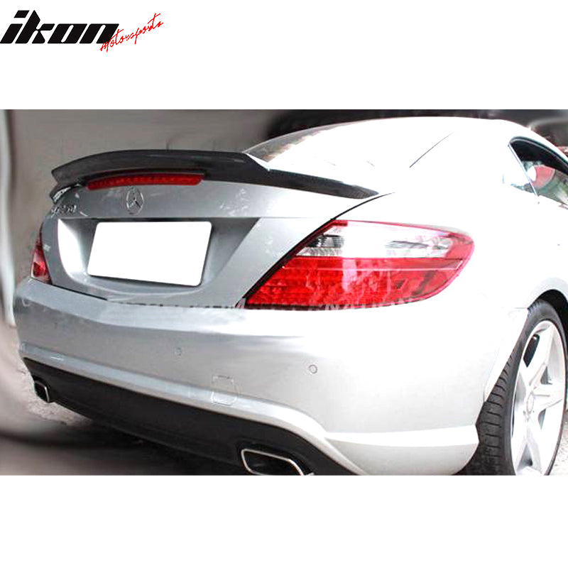 IKON MOTORSPORTS, Trunk Spoiler Compatible With 2011-2016 Mercedes-Benz ...