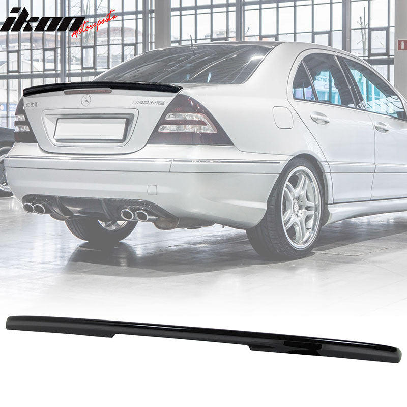 2001-2007 Mercedes-Benz C-Class W203 4Door AMG Style Trunk Spoiler ABS