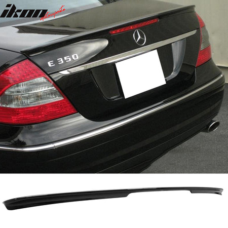 For Mercedes-Benz W211 AMG style trunk spoiler, glossy black