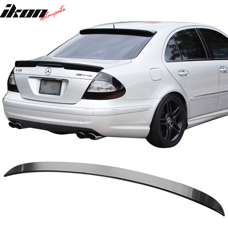 Compatible With 2003-2009 Benz E-Class W211 4D L Type ABS Trunk Spoiler