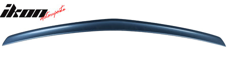 Fits 10-16 W212 AMG Painted #230 5230 Indigolite Blue Metallic Trunk Spoiler