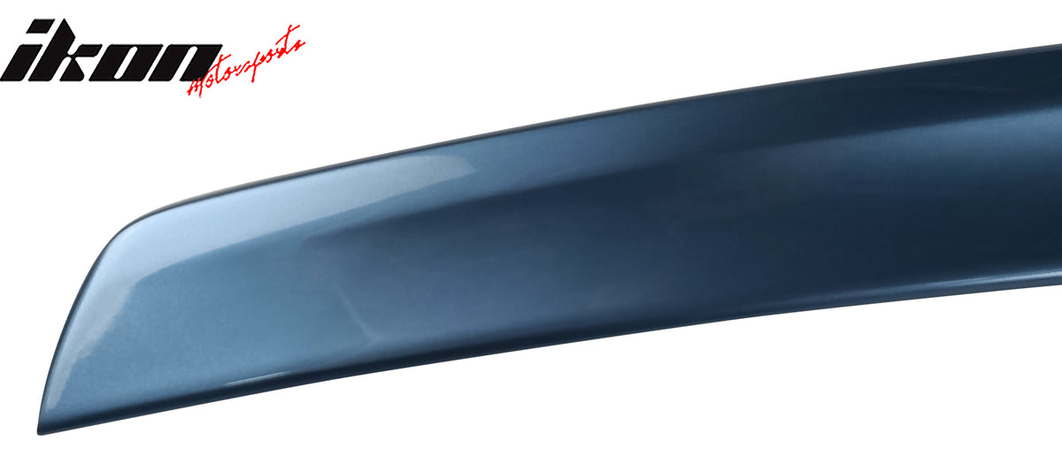 Fits 10-16 W212 AMG Painted #230 5230 Indigolite Blue Metallic Trunk Spoiler