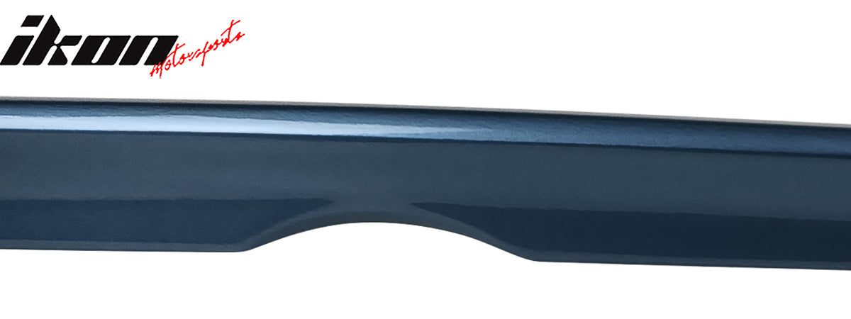 Fits 10-16 W212 AMG Painted #230 5230 Indigolite Blue Metallic Trunk Spoiler