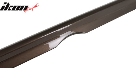 Fits 10-16 W212 AMG Painted #526 8526 Dolomite Brown Metallic Trunk Spoiler