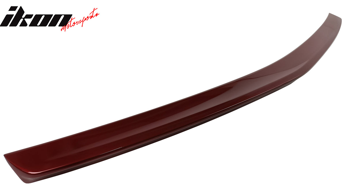 Fits 10-16 W212 AMG Painted #3996 996 Hyacinthrot Metallic Trunk Spoiler