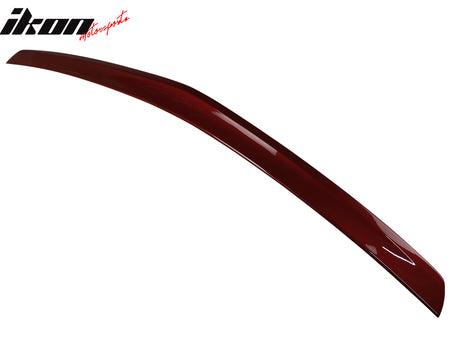 Fits 10-16 W212 AMG Painted #3996 996 Hyacinthrot Metallic Trunk Spoiler