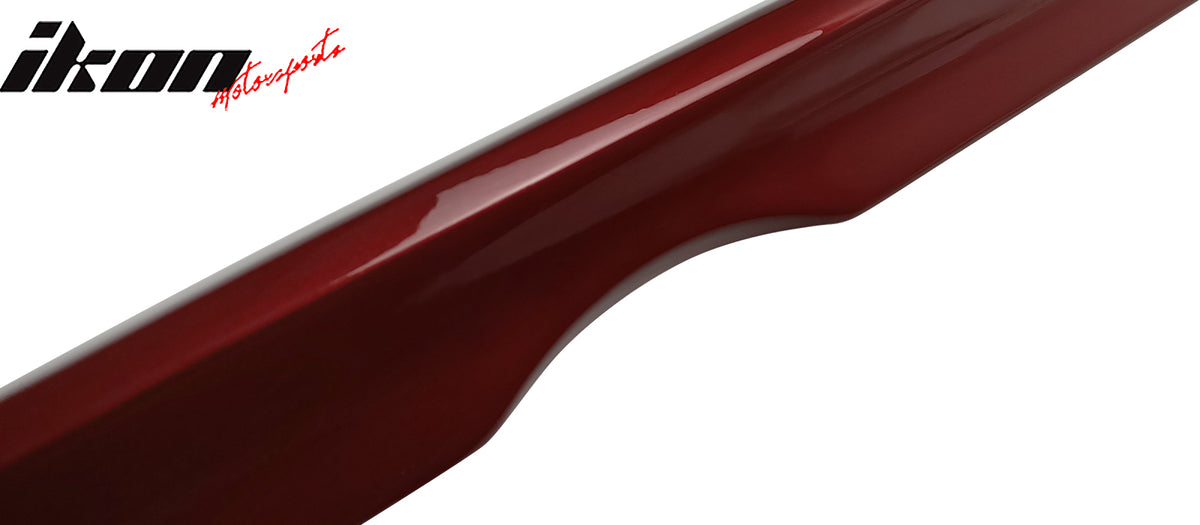 Fits 10-16 W212 AMG Painted #3996 996 Hyacinthrot Metallic Trunk Spoiler