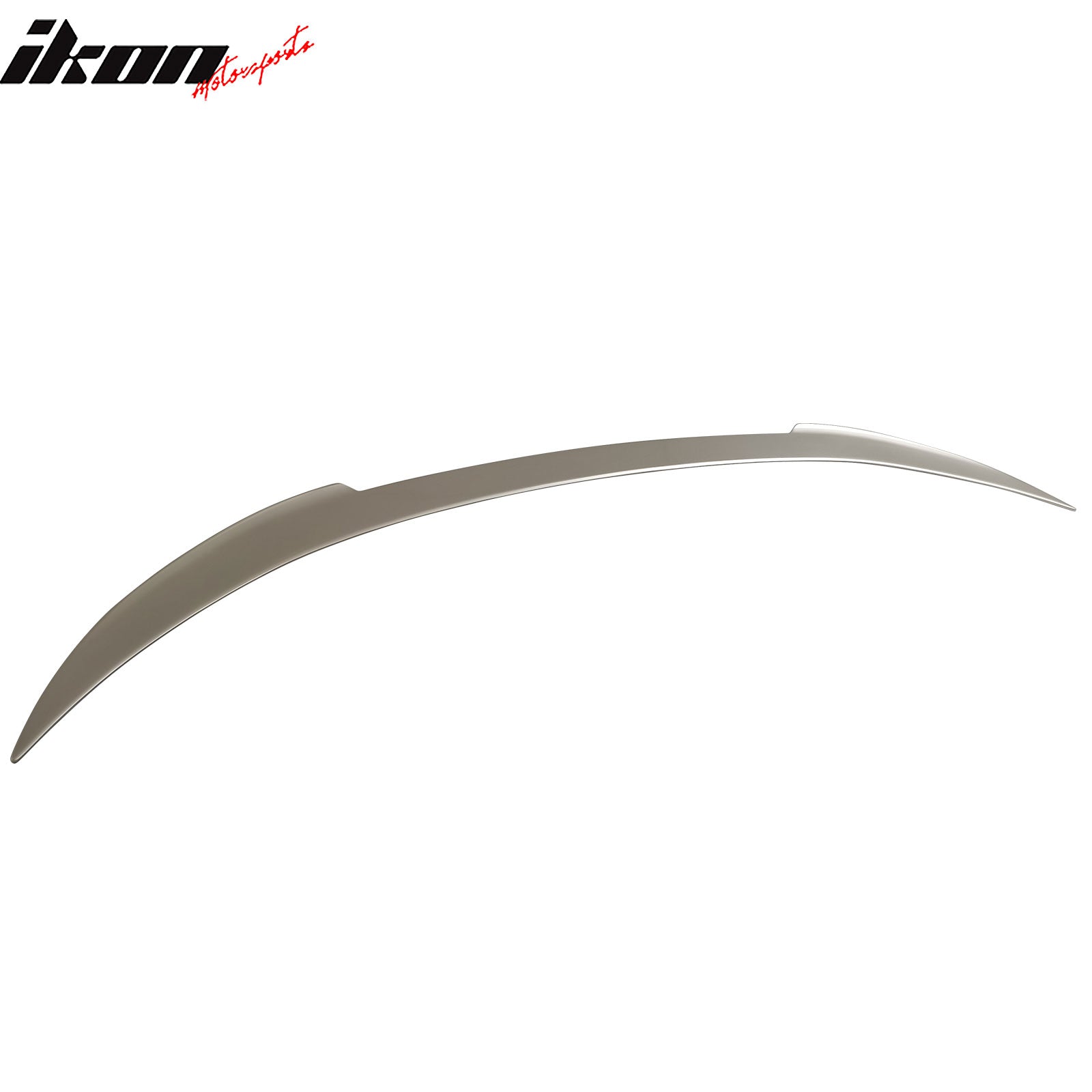 Fits 12-18 F12 V Style Painted #A92 Orion Silver Metallic Trunk Spoiler