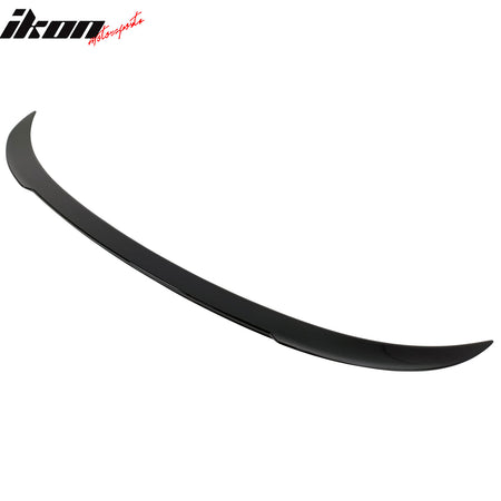 Fits 12-18 F12 V Style Painted #S23 WS23 X03 Ruby Black Metallic Trunk Spoiler