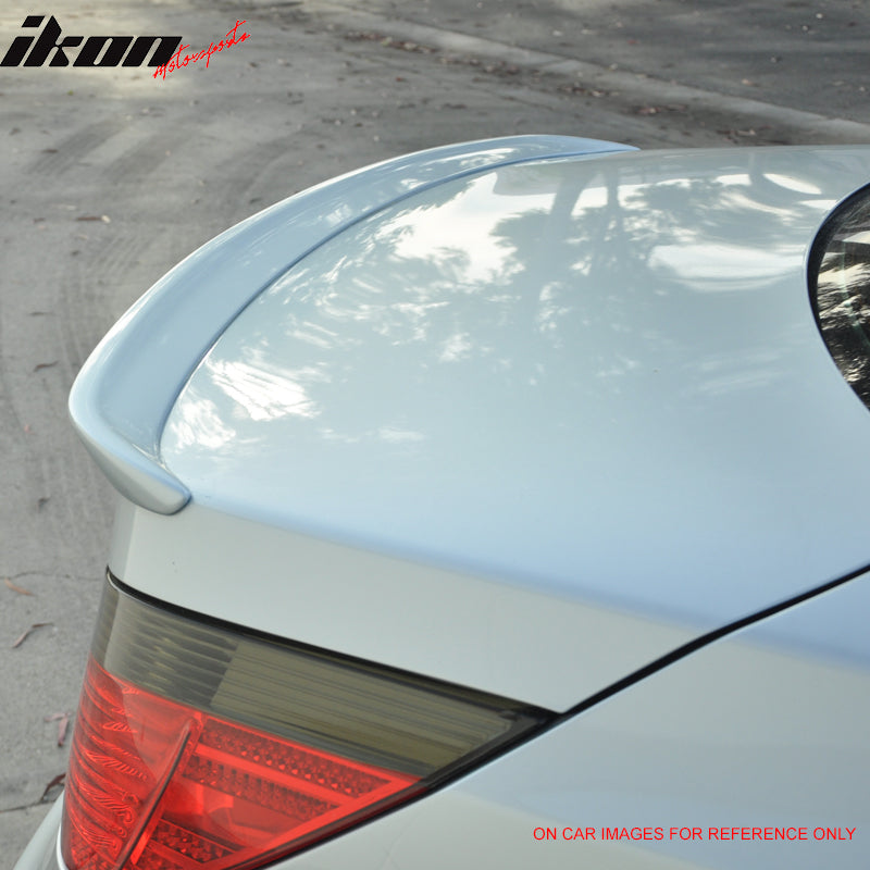 Fits 04-10 5 Series E60 4Dr AC Trunk Spoiler OE Titanium