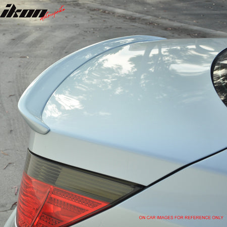 Fits 04-10 5 Series E60 4Dr AC Trunk Spoiler OE Titanium