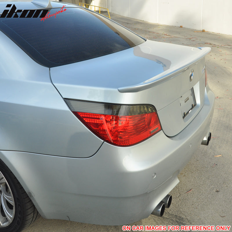 Fits 04-10 5 Series E60 4Dr AC Trunk Spoiler OE Titanium