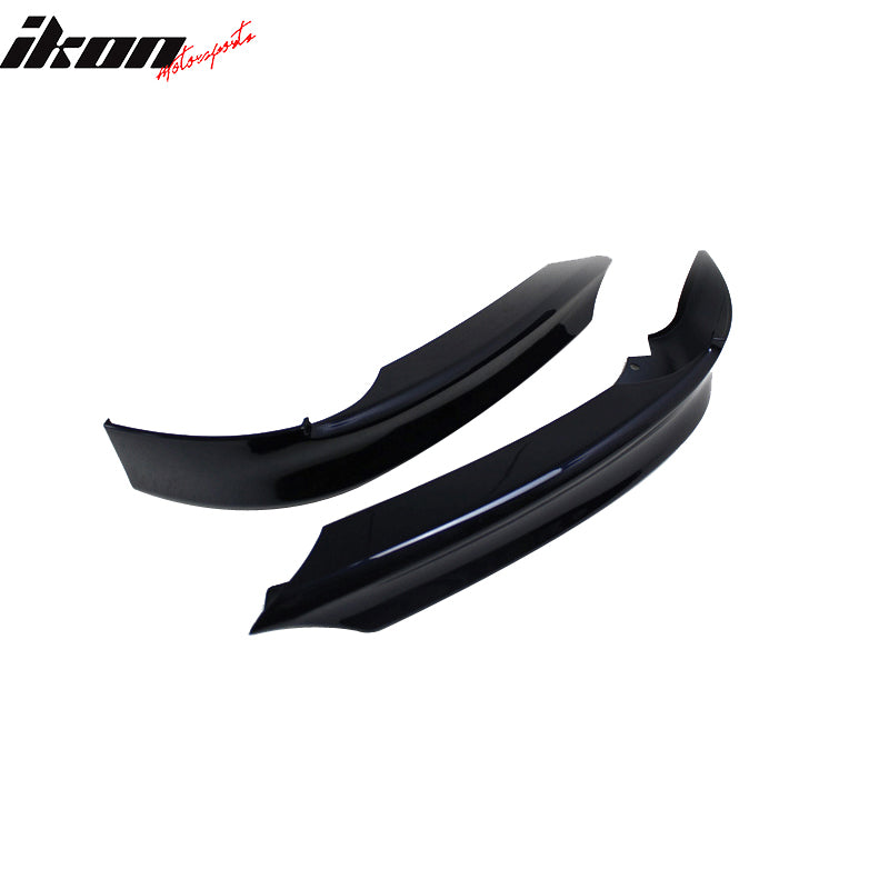 Fits 06-08 BMW E90 3 Series Trunk Spoiler + Front Splitters #475 Black Sapphire