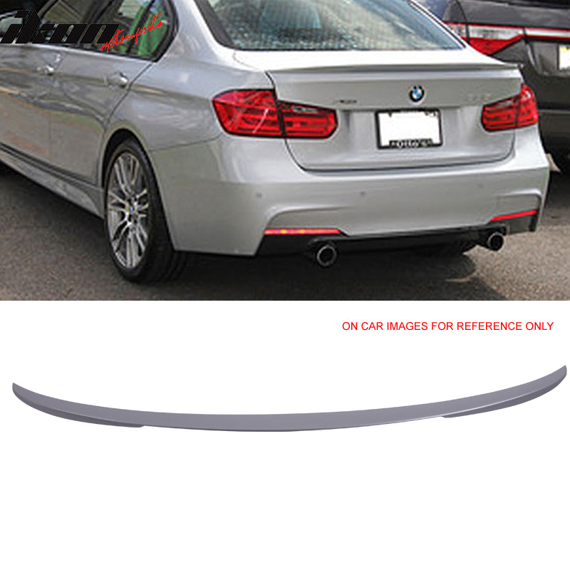 2012-2018 BMW F30 3 Series Sedan Painted #A83 Trunk Spoiler ABS