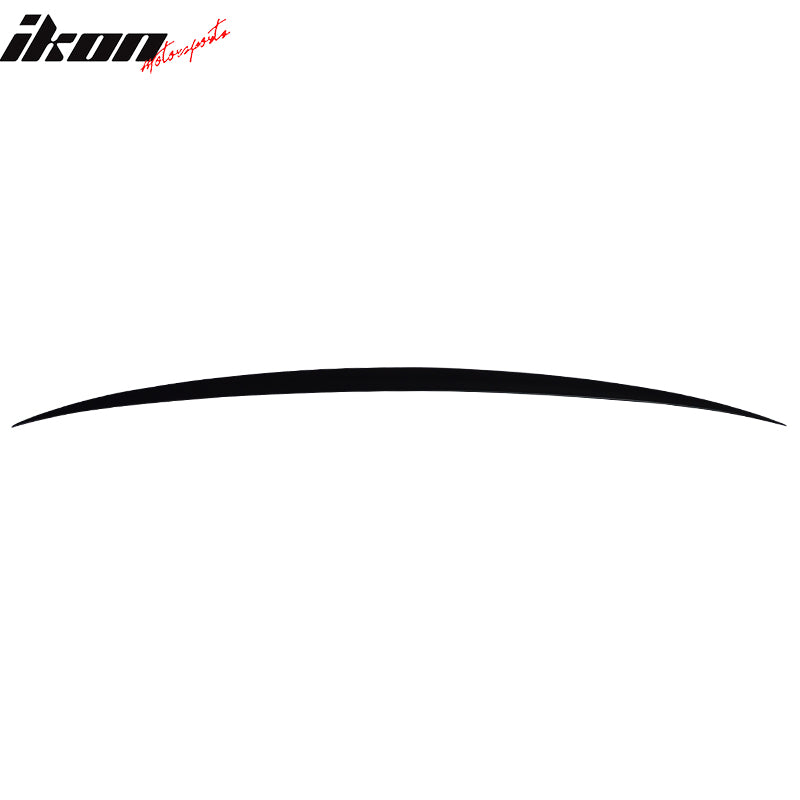 Fits 11-16 BMW 5 Series F10 M5 Style Trunk Spoiler Lip Painted #416 Carbon Black