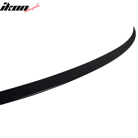 Fits 11-16 BMW 5 Series F10 M5 Style Trunk Spoiler Lip Painted #416 Carbon Black