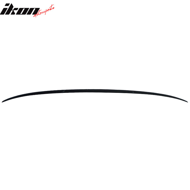 Fits 11-16 BMW 5 Series F10 M5 Style Trunk Spoiler Lip Painted #416 Carbon Black