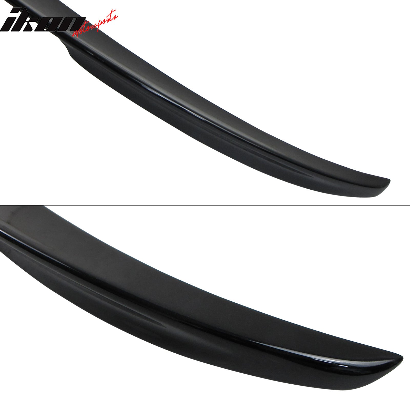 Fits 11-16 BMW F10 5-Series Performance Style Trunk Spoiler Painted #475 Black