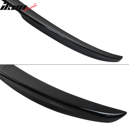 Fits 11-16 BMW F10 5-Series Performance Style Trunk Spoiler Painted #475 Black