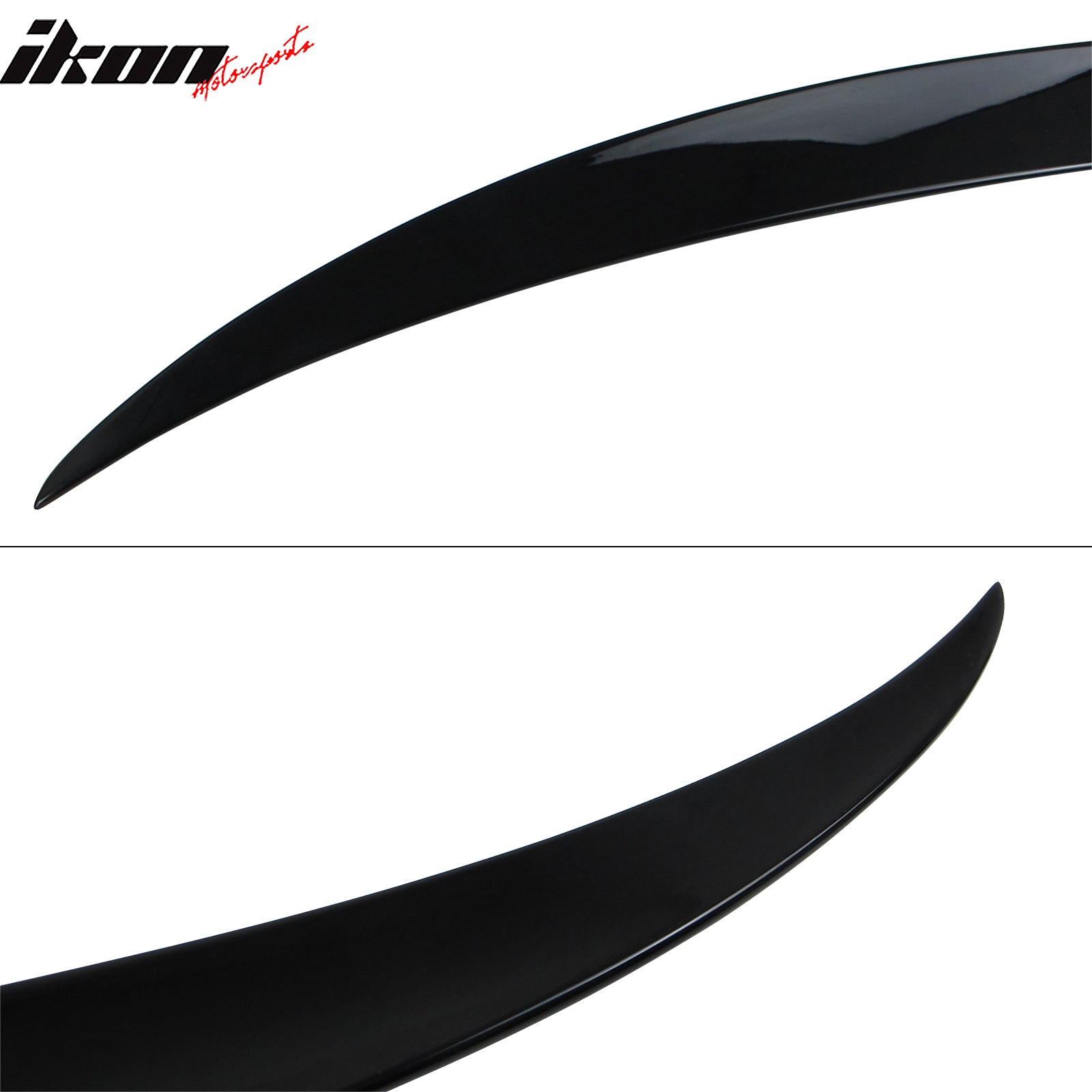 Fits 11-16 BMW F10 5-Series Performance Style Trunk Spoiler Painted #475 Black