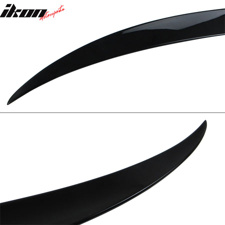 Fits 11-16 BMW F10 5-Series Performance Style Trunk Spoiler Painted #475 Black