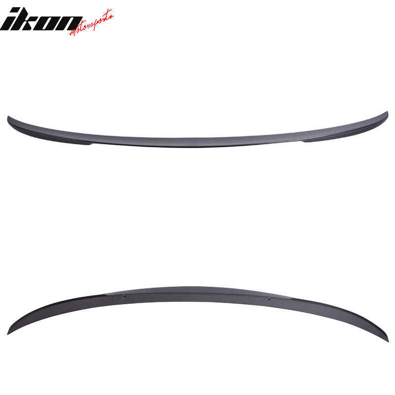 Compatible With 2012-2018 F30 MATTE Trunk Spoiler Painted Dark Graphite Metallic #A90