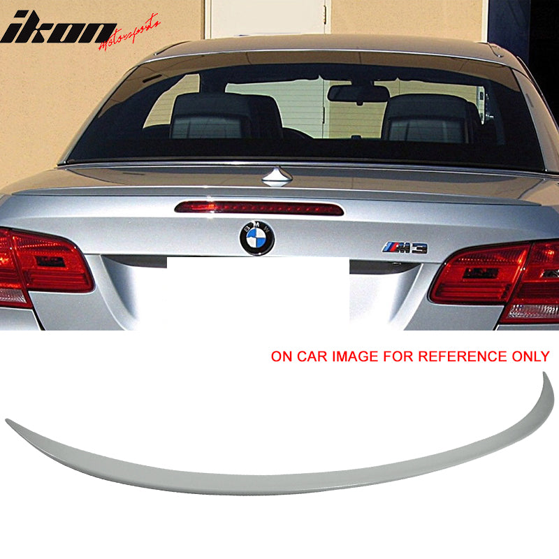 2007-2013 BMW E93 3 Series Convertible M3 Style Trunk Spoiler ABS