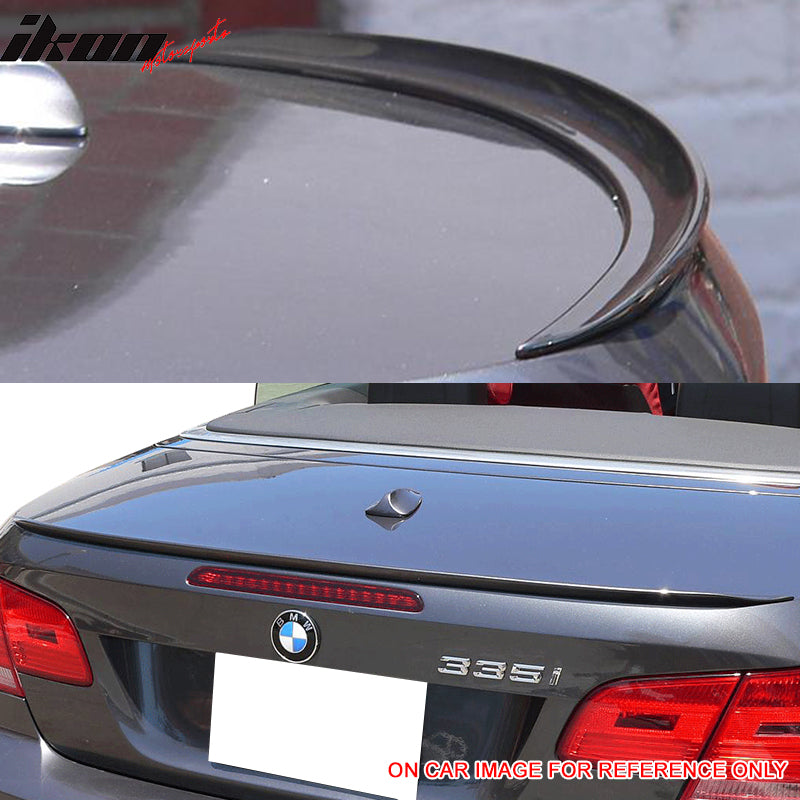  Fits for 2007-2013 BMW E93 3 Series Convertible & E93 M3 True  Highkick Duckbill Carbon Fiber Trunk Spoiler Wing : Automotive