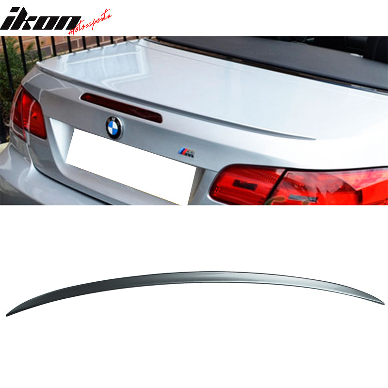 2007-2013 BMW E93 3 Series Convertible M3 Style Trunk Spoiler ABS