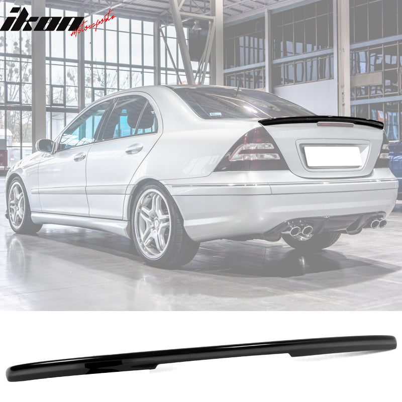 2001-2007 Mercedes-Benz C-Class W203 4Door AMG Style Trunk Spoiler ABS